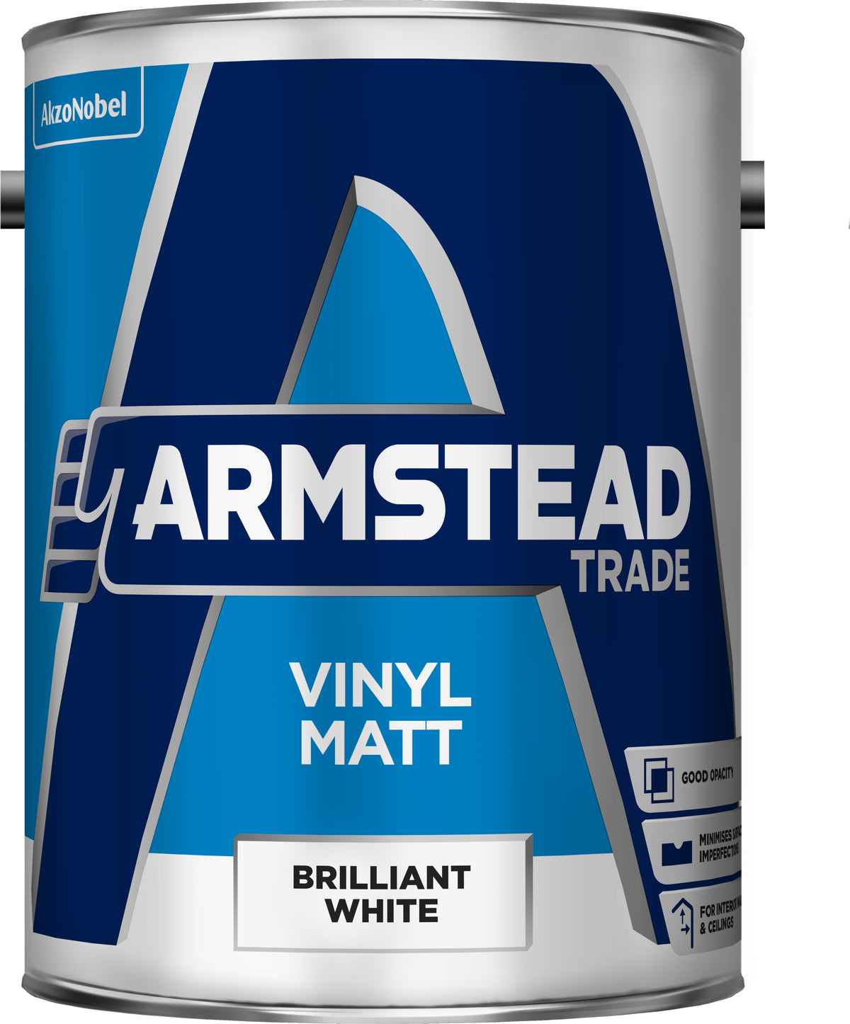 Armstead Trade Vinyl Matt Brilliant White 5L