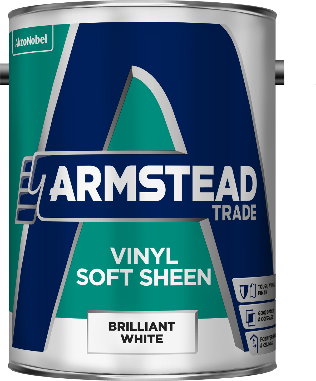Armstead Trade Vinyl Soft Sheen Brilliant White 5L