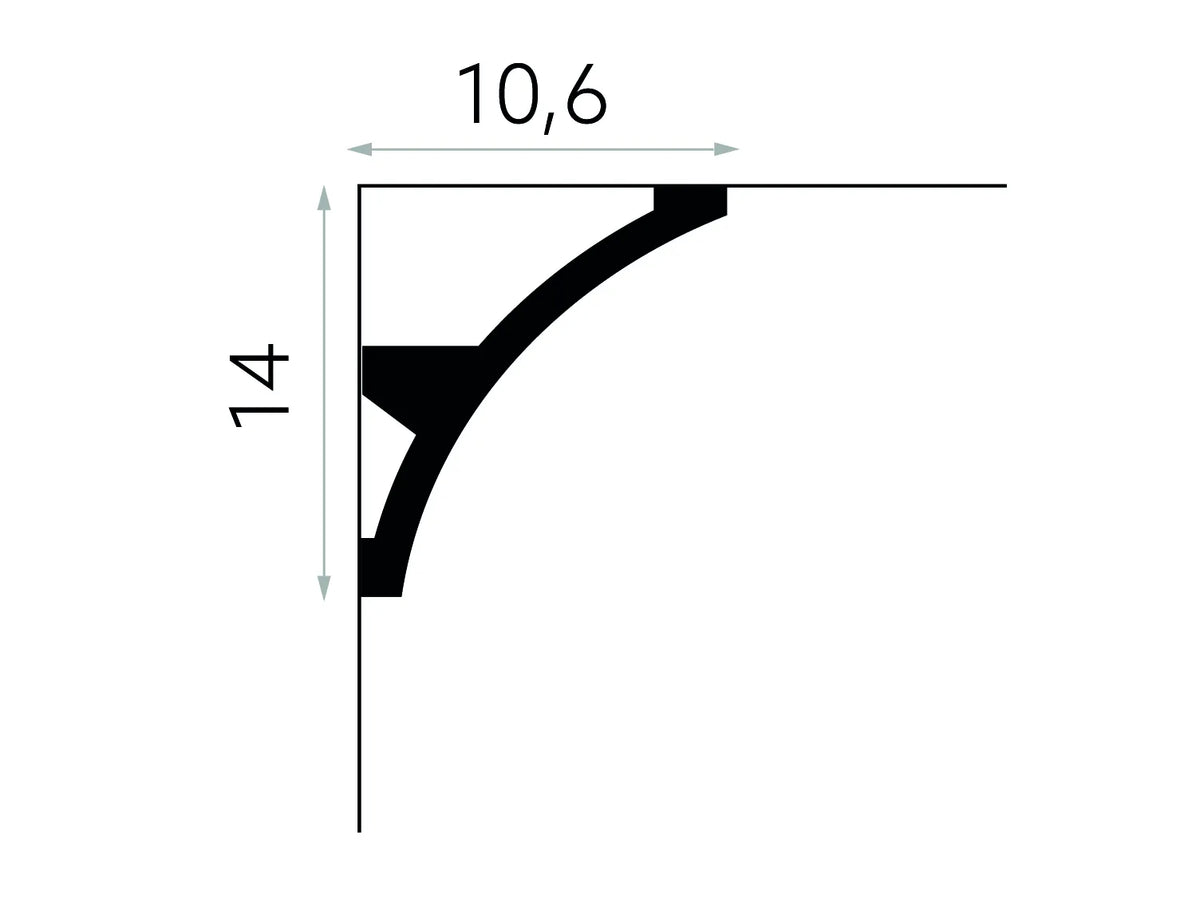 Mardom Decor Cornice MDB101