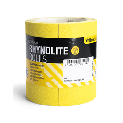 Indasa Rhynolite Yellowline Roll 115mm x 5m P40