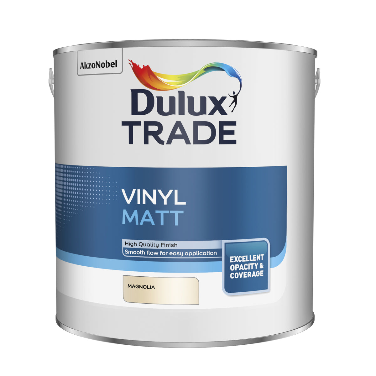 Dulux Trade Vinyl Matt Magnolia 2.5L