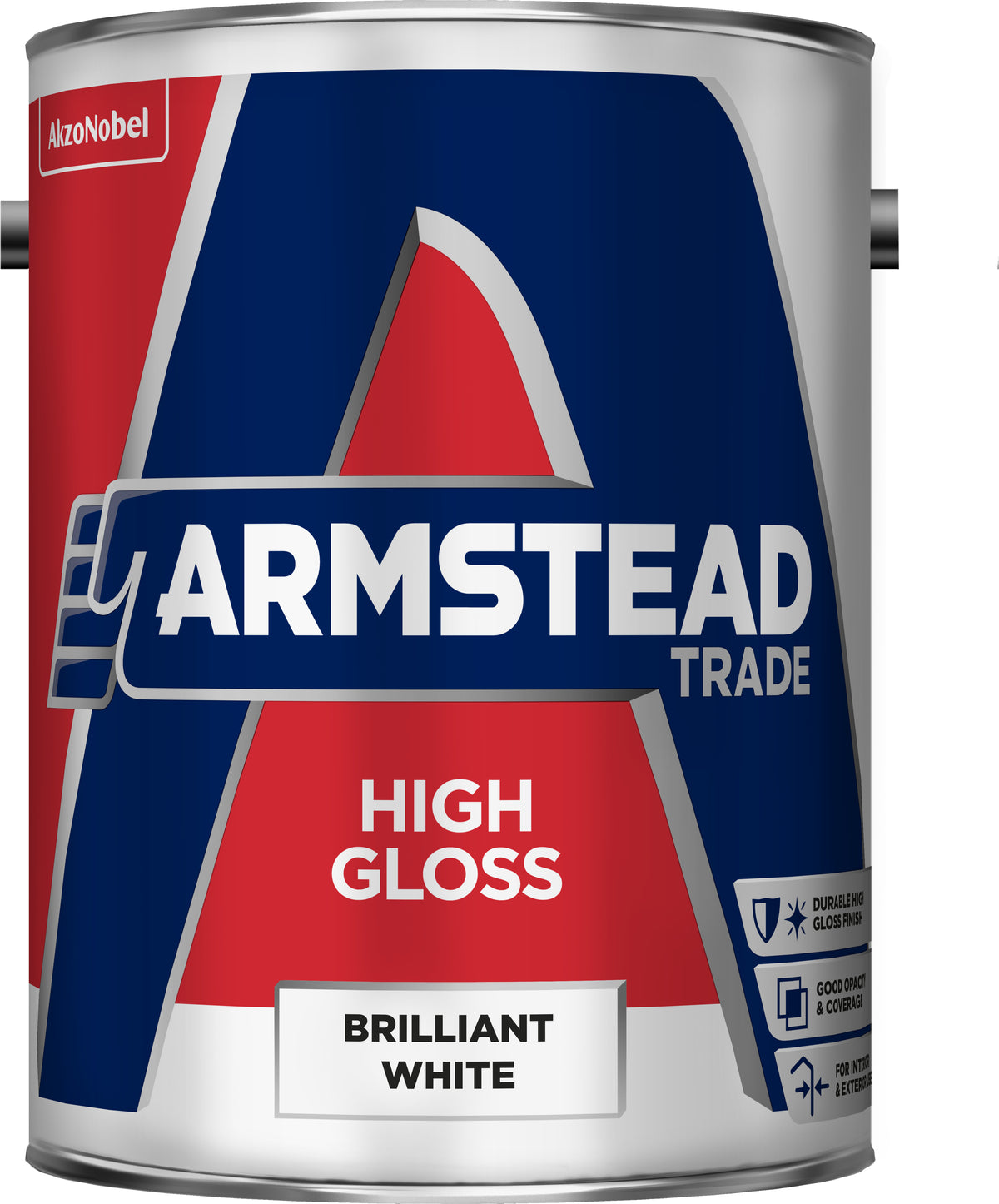 Armstead Trade High Gloss Brilliant White 5L