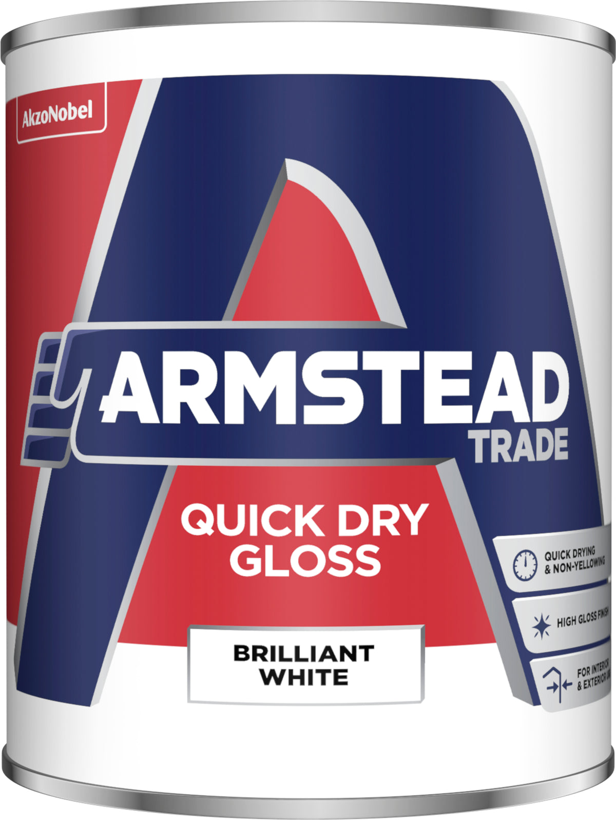 Armstead Trade Quick Dry Gloss Brilliant White 1L