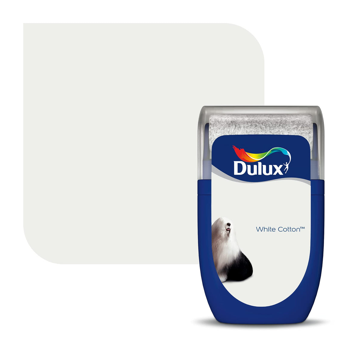 Dulux Matt Tester White Cotton 30ml