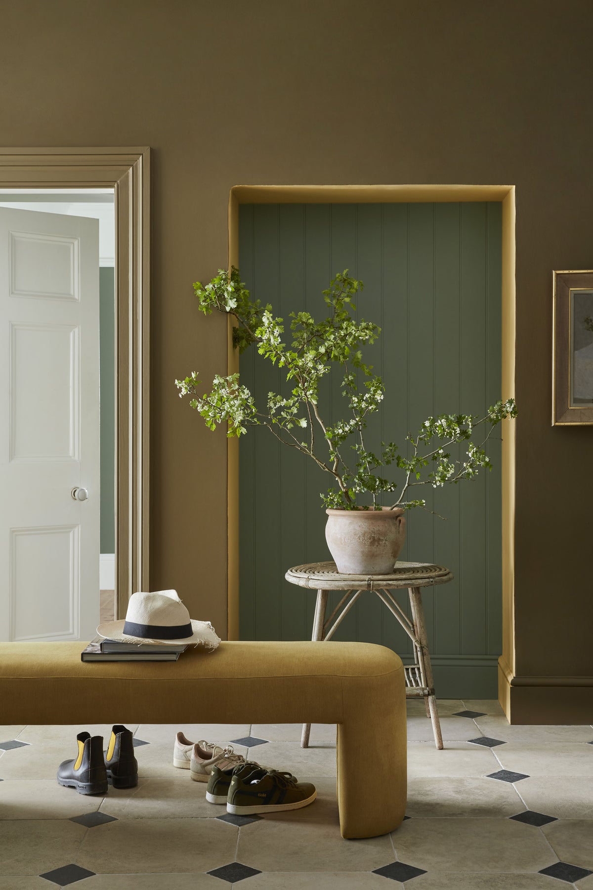 Little Greene Light Bronze Green 123