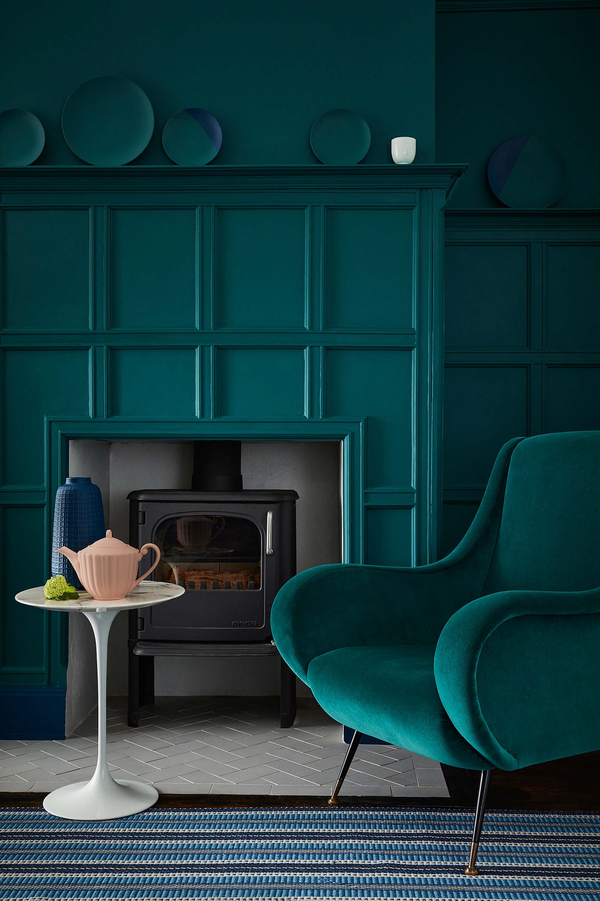Little Greene Mid Azure Green 96