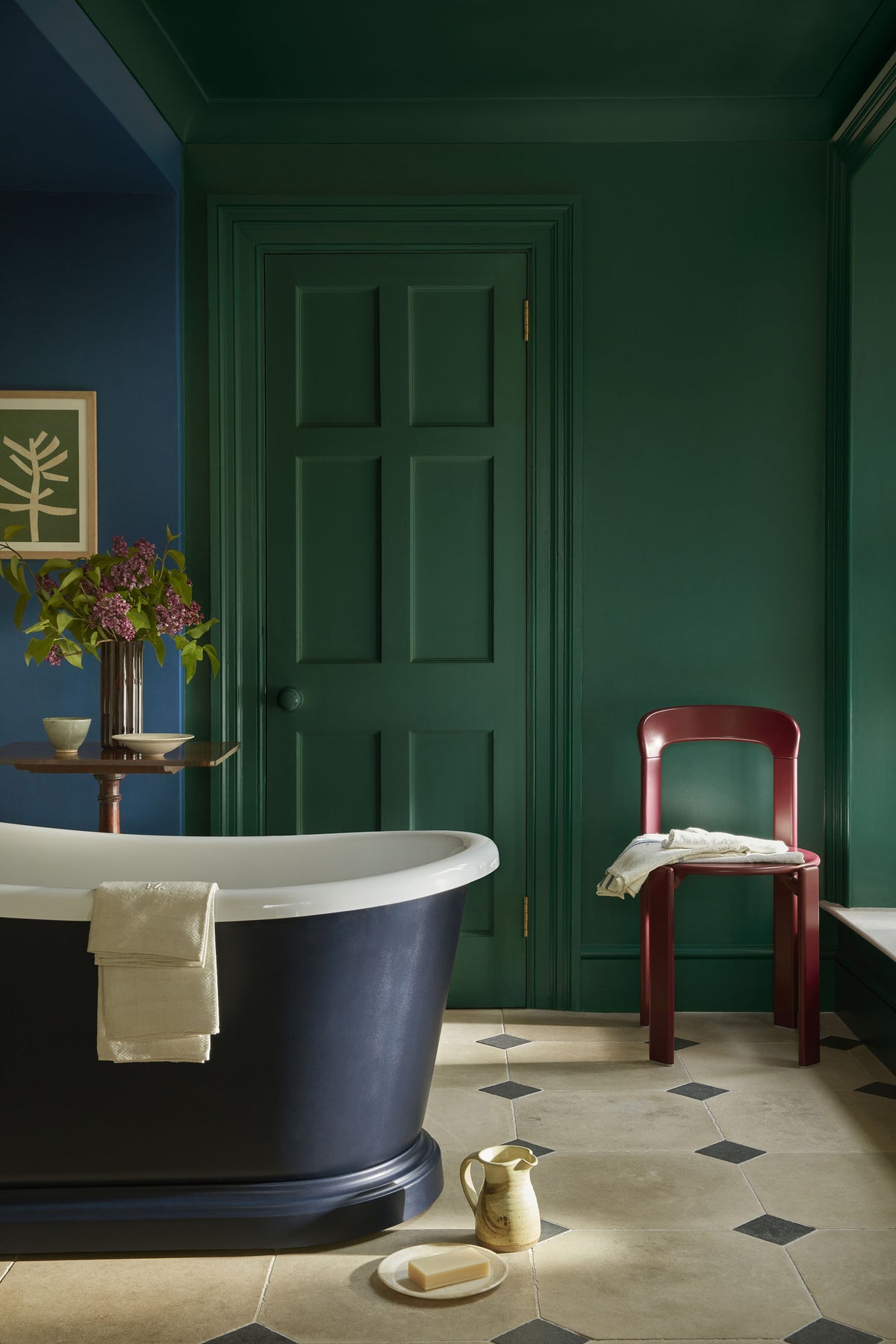 Little Greene Deep Space Blue 207