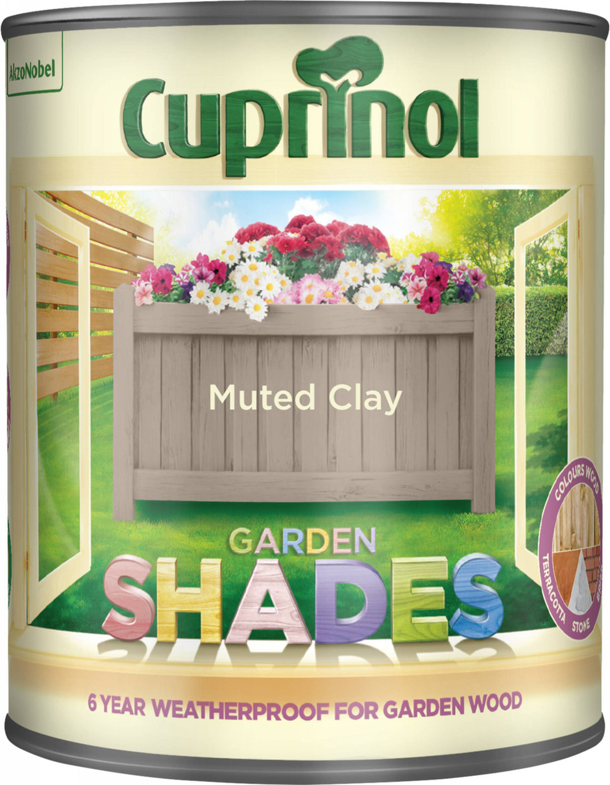 Cuprinol Garden Shades Muted Clay 1L