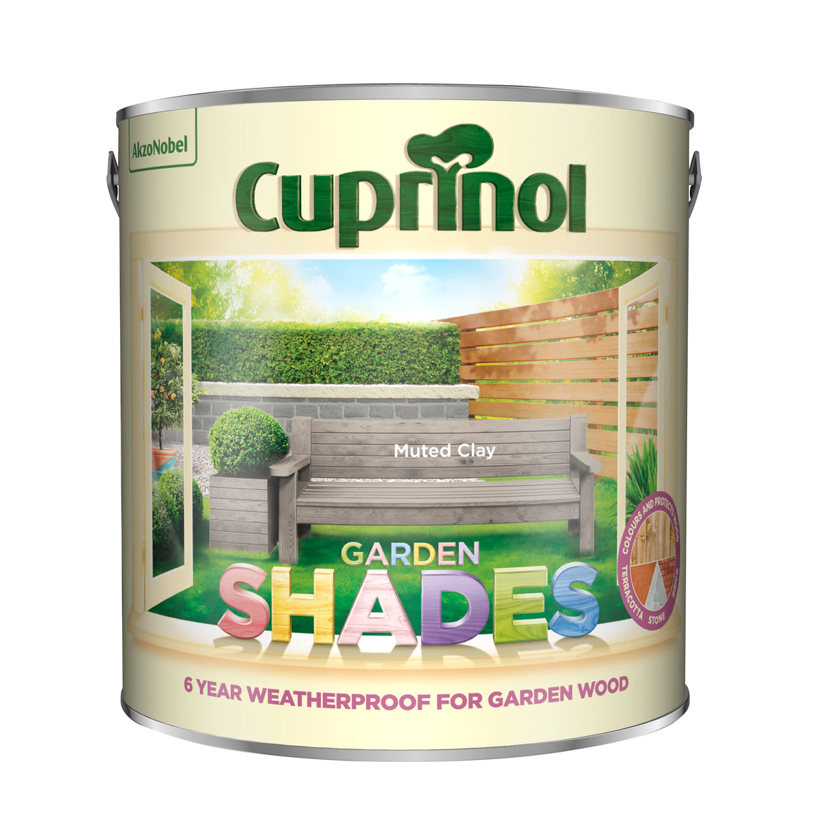 Cuprinol Garden Shades Muted Clay 2.5L