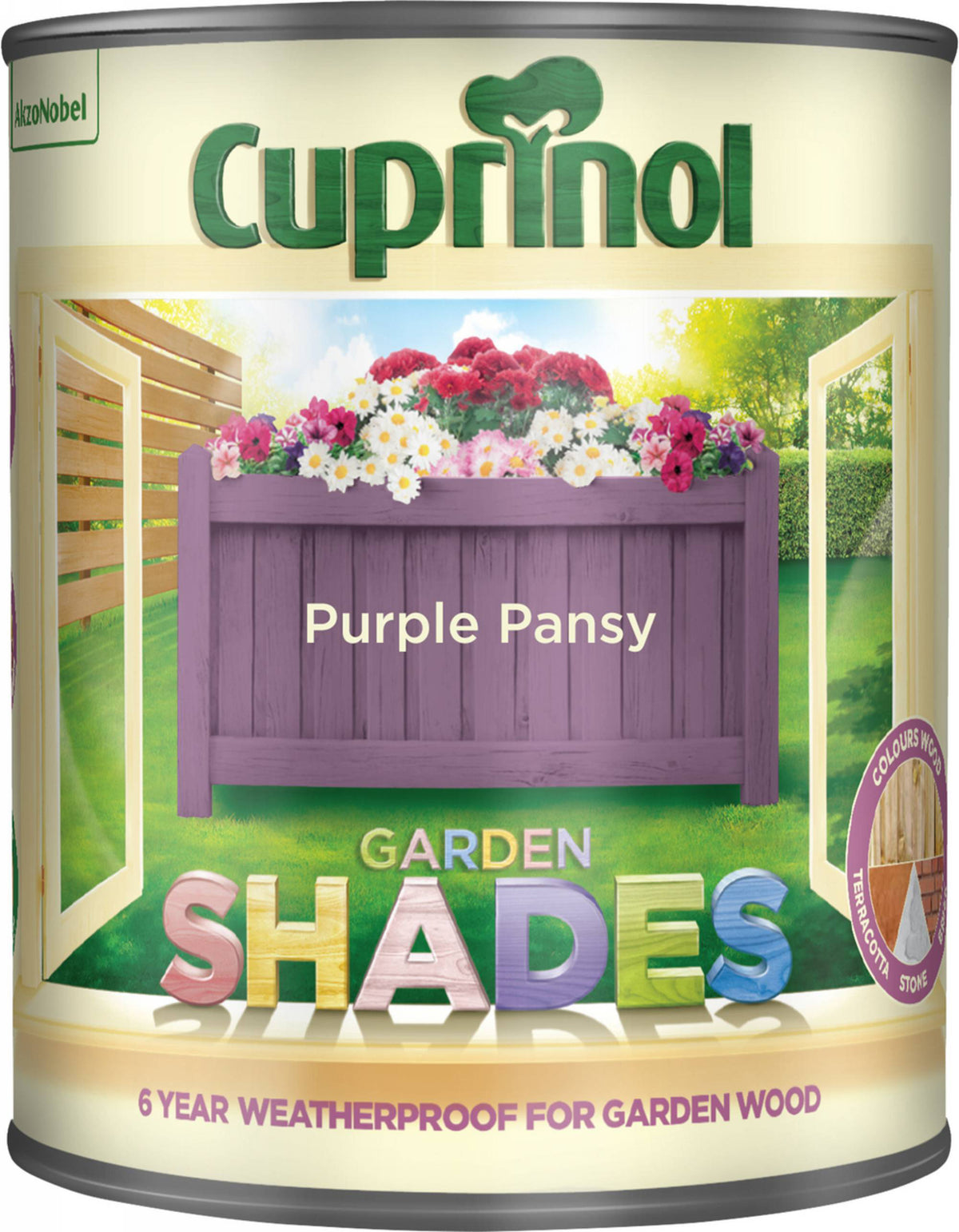 Cuprinol Garden Shades Purple Pansy 1L