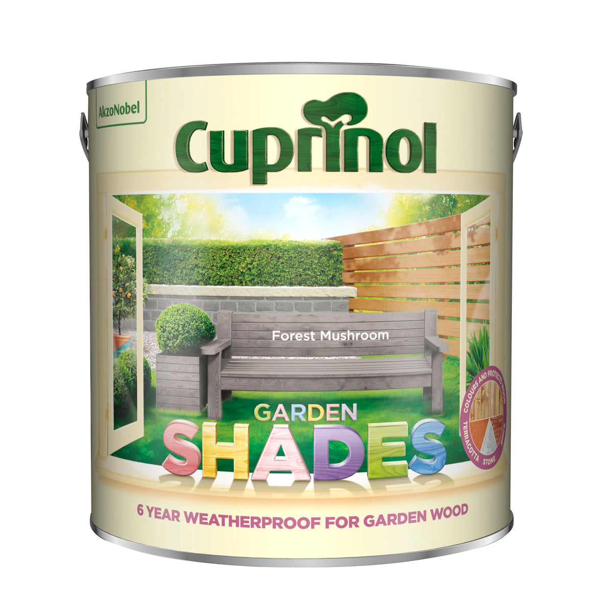 Cuprinol Garden Shades Forest Mushroom 2.5L