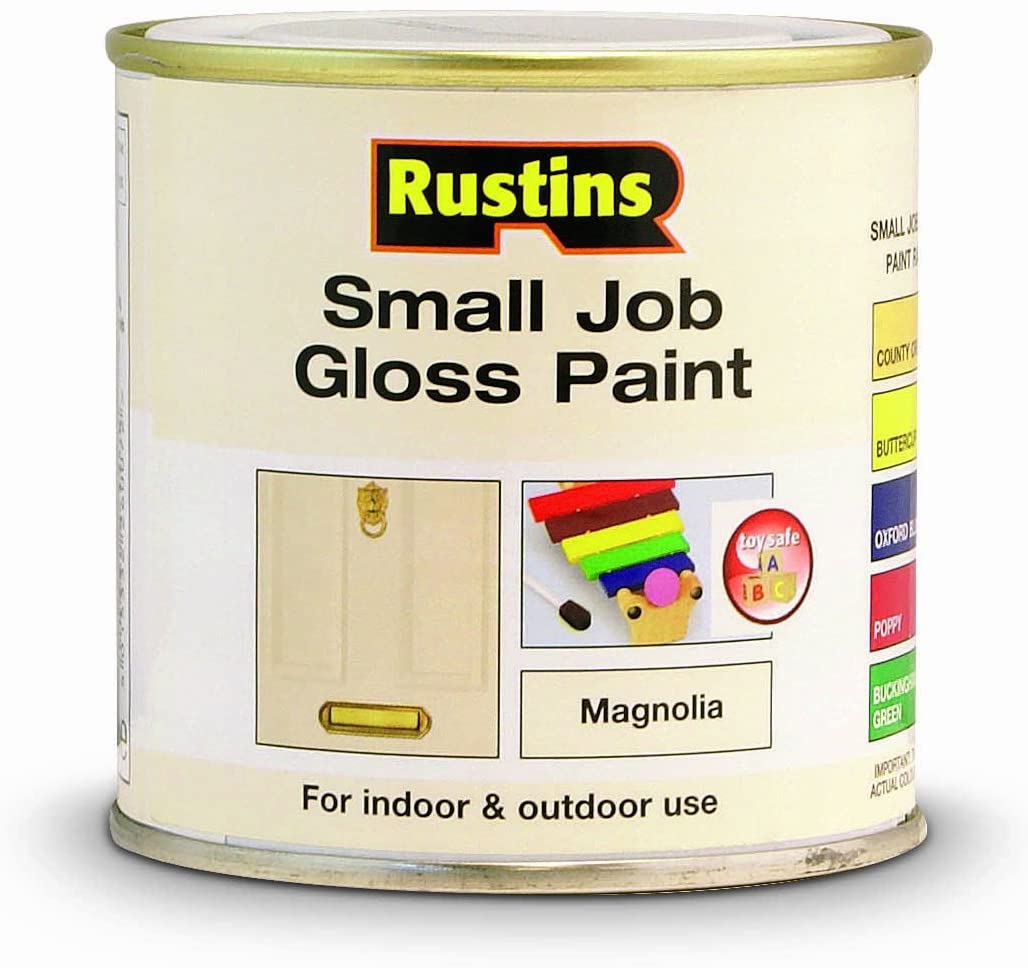 Rustins Quick Drying Small Job Gloss Magnolia 250ml