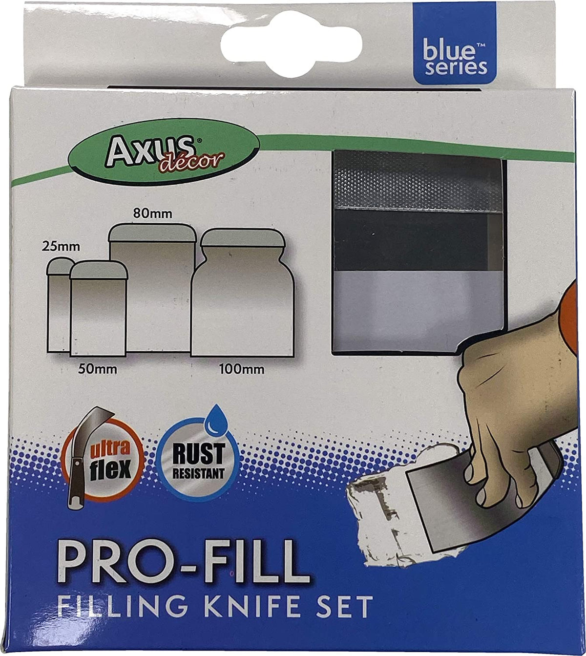 Axus Décor Stainless Steel Flexible Filling Knife Set