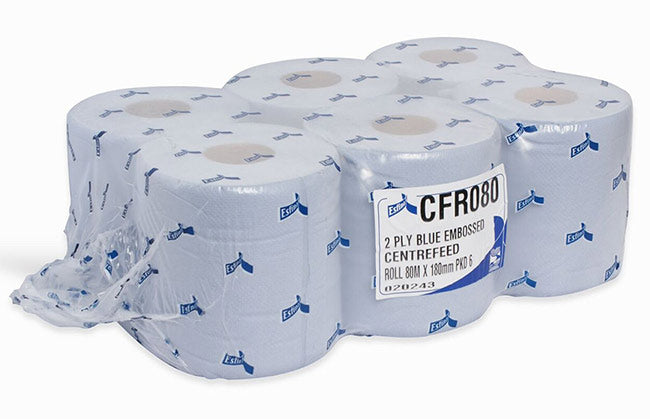 Large Blue Decorator's Rolls (Pack of 6)