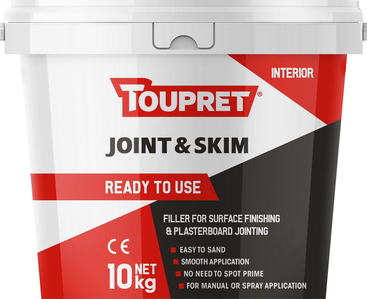 Toupret Joint & Skim - Ready to Use 10kg NEW!