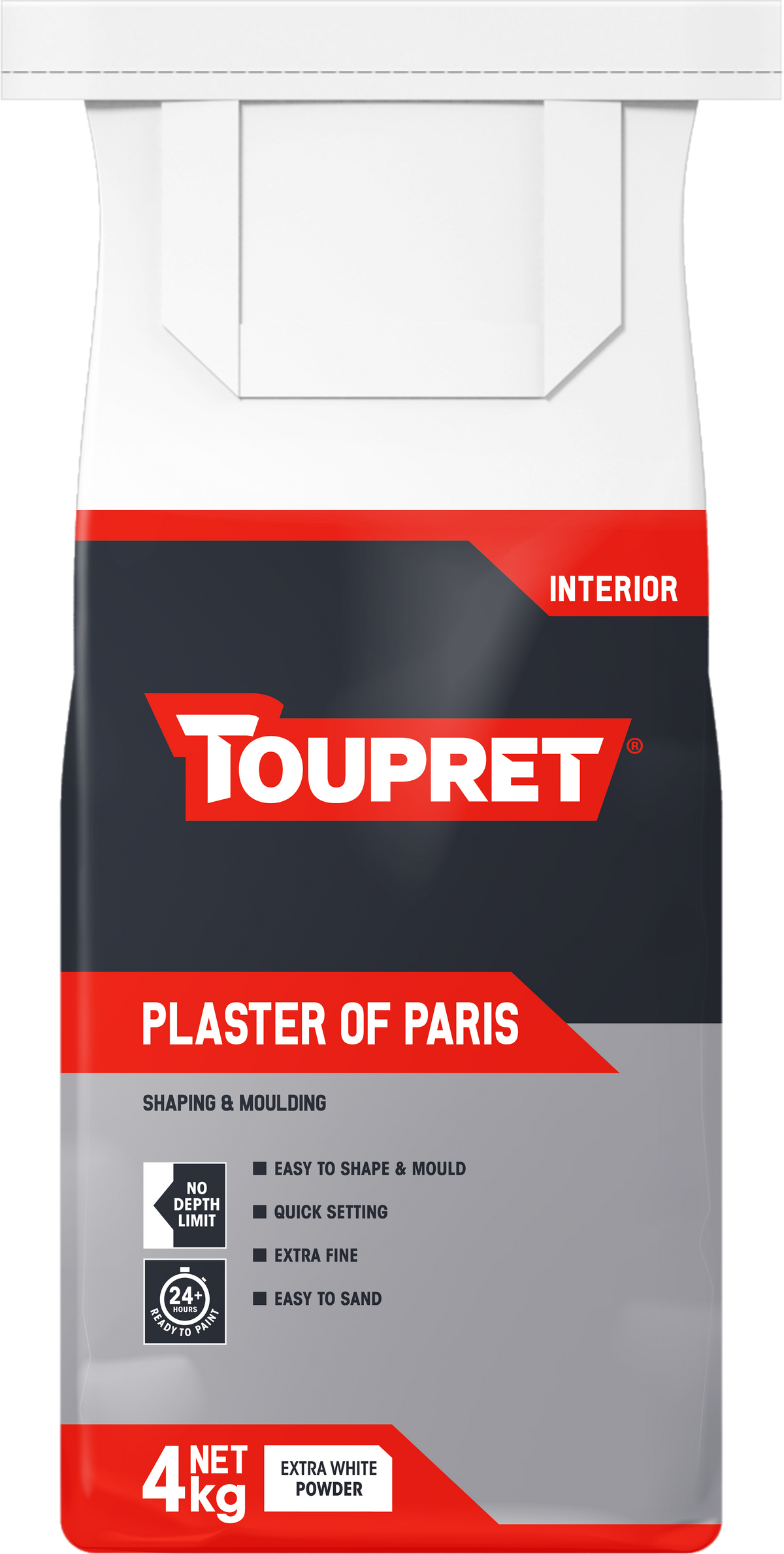 Toupret Plaster of Paris 4kg