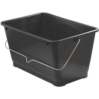 Heavy Duty Plastic Paint Scuttle (Pack of 3)